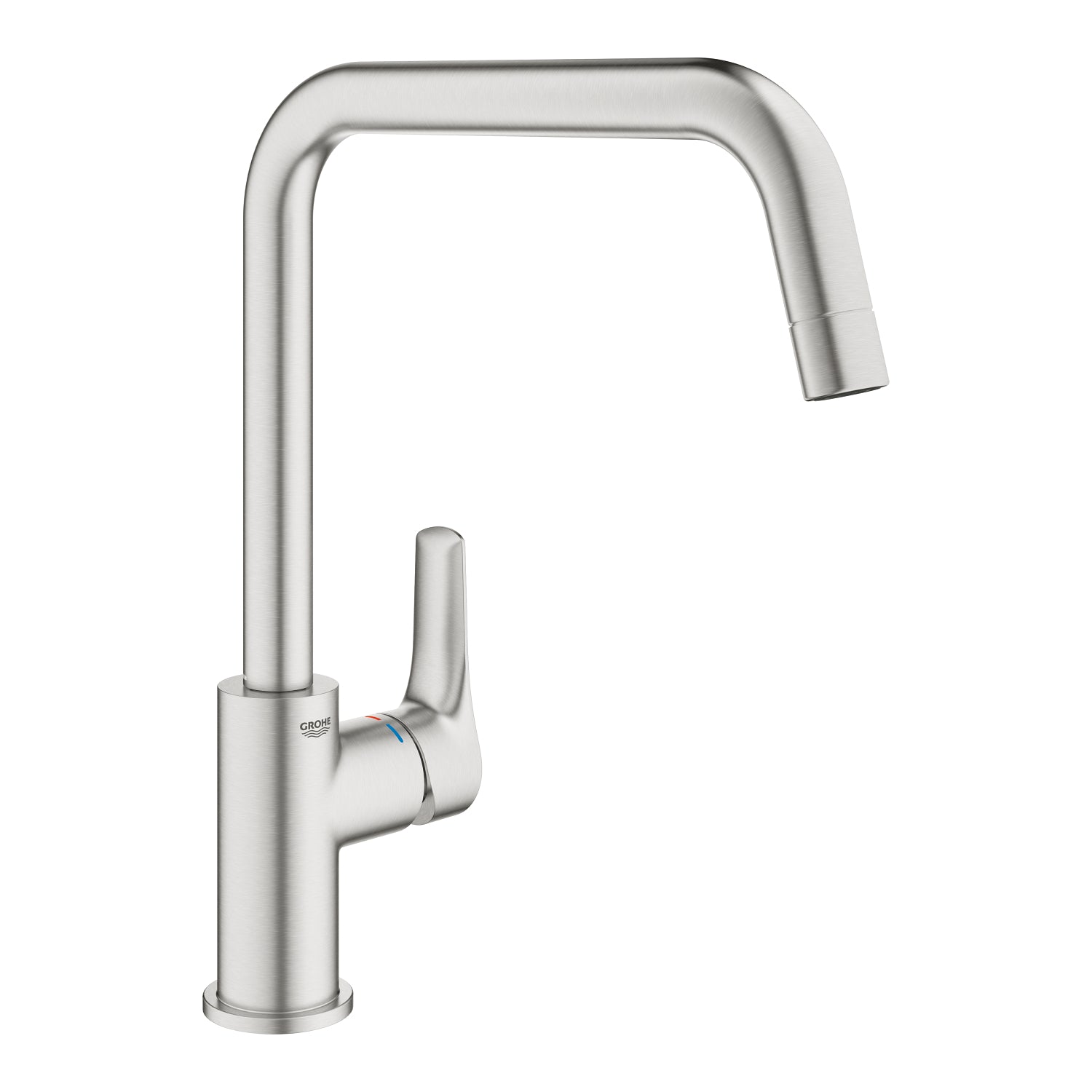 Grohe Eurosmart Kuğu Borulu Eviye Bataryası, Paslanmaz Çelik - alternatif görünüm - GROHE 30567DC0