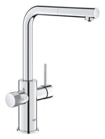 Grohe Blue Pure Minta Arıtma Çıkışlı Spiralli Eviye Bataryası - GROHE 30590000