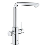 Grohe Blue Pure Minta Arıtma Çıkışlı Spiralli Eviye Bataryası - alternatif görünüm - GROHE 30590000