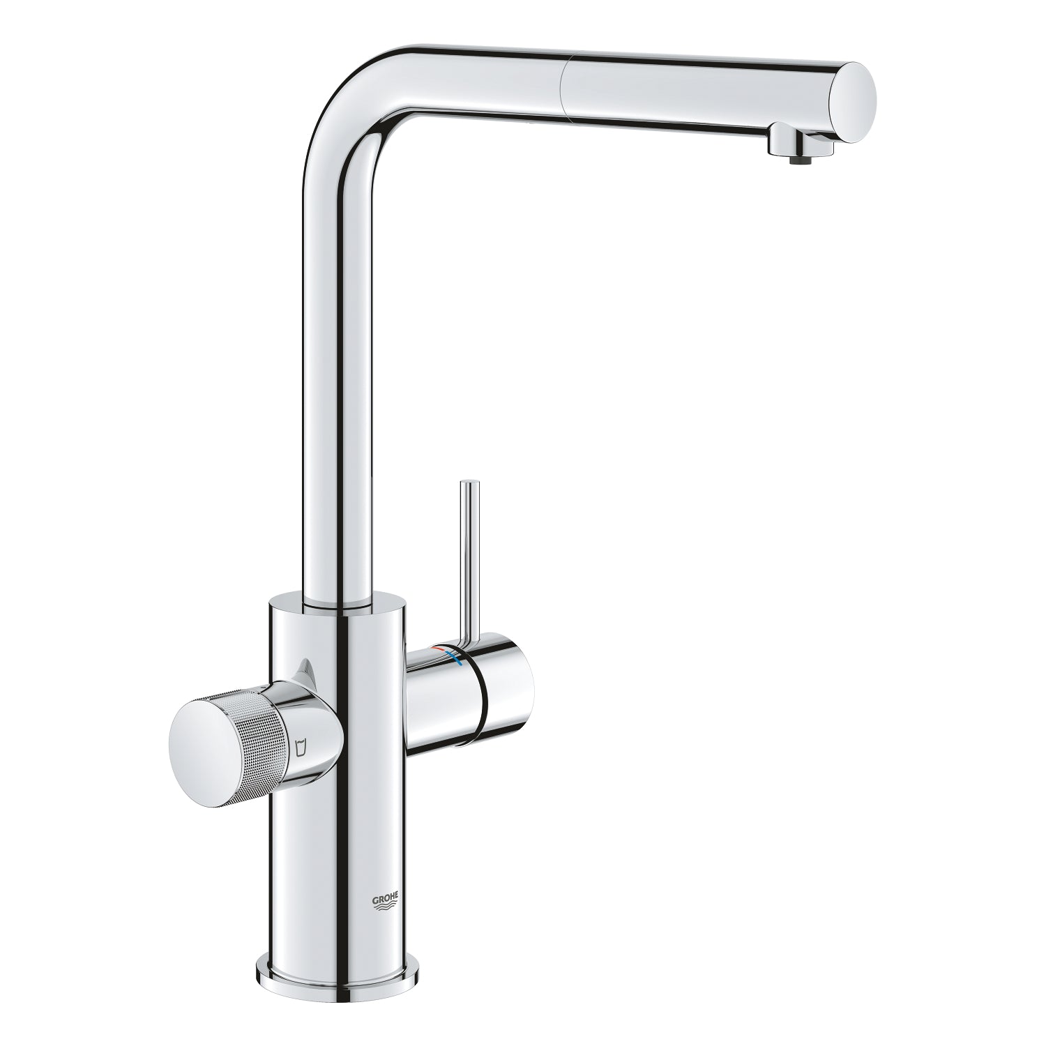 Grohe Blue Pure Minta Arıtma Çıkışlı Spiralli Eviye Bataryası - alternatif görünüm - GROHE 30590000