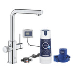 Grohe Blue Pure Minta Arıtmalı İçme Suyu ve Soda Yapan Professional Spiralli Eviye Bataryası Başlangıç Seti - alternatif görünüm - GROHE 30591000