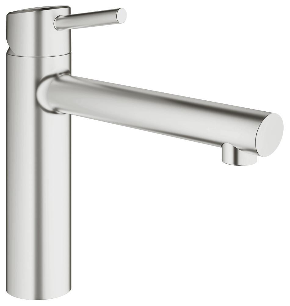 Grohe Concetto Eviye Bataryası, Paslanmaz Çelik - GROHE 31128DC1