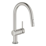 Grohe Minta Touch Elektronik Eviye Bataryası, Paslanmaz Çelik (Dokunmatik Kontrol) - alternatif görünüm - GROHE 31358DC2
