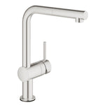 Grohe Minta Touch Elektronik Spiralli Eviye Bataryası, Paslanmaz Çelik - alternatif görünüm - GROHE 31360DC1