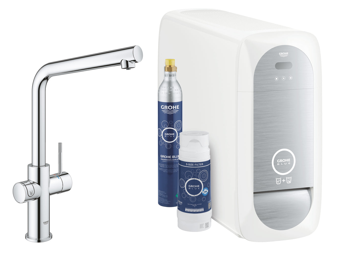 Grohe Blue Home Arıtmalı İçme Suyu ve Soda Yapan Eviye Bataryası - GROHE 31454001