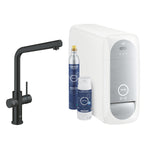 Grohe Blue Home Arıtmalı İçme Suyu ve Soda Yapan Eviye Bataryası, Kadife Siyah - alternatif görünüm - GROHE 31454KS1