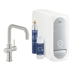 Grohe Blue Home Arıtmalı İçme Suyu ve Soda Yapan Eviye Bataryası, Paslanmaz Çelik - alternatif görünüm - GROHE 31456DC1