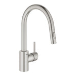 Grohe Concetto Spiralli Eviye Bataryası, Paslanmaz Çelik