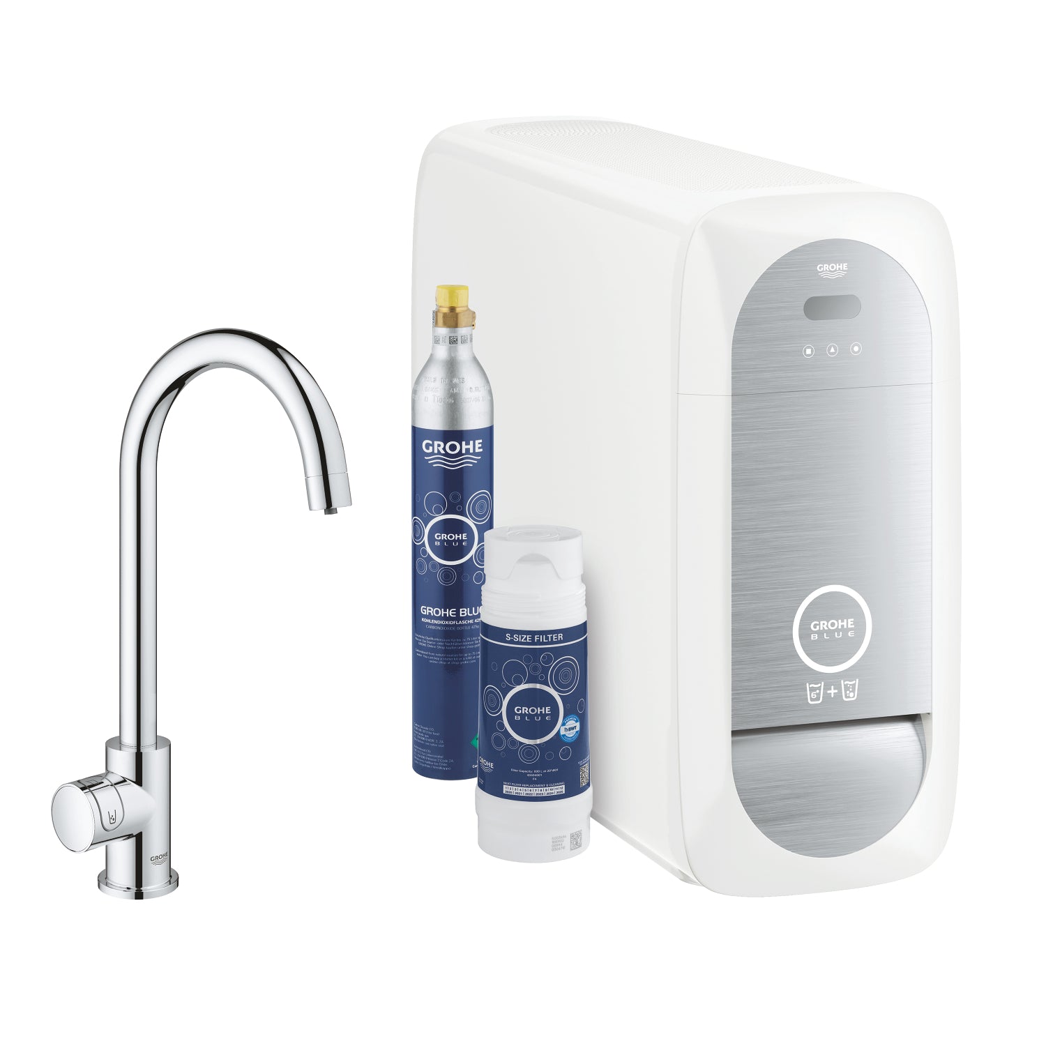 Grohe Blue Home Professional Mono Eviye Bataryası Başlangıç Seti - alternatif görünüm - GROHE 31498001
