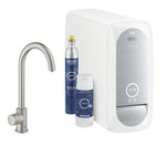 Grohe Blue Home Professional Mono Eviye Bataryası Başlangıç Seti, Paslanmaz Çelik - GROHE 31498DC1