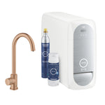 Grohe Blue Home Professional Mono Eviye Bataryası Başlangıç Seti, Fırçalı Bakır - alternatif görünüm - GROHE 31498DL1