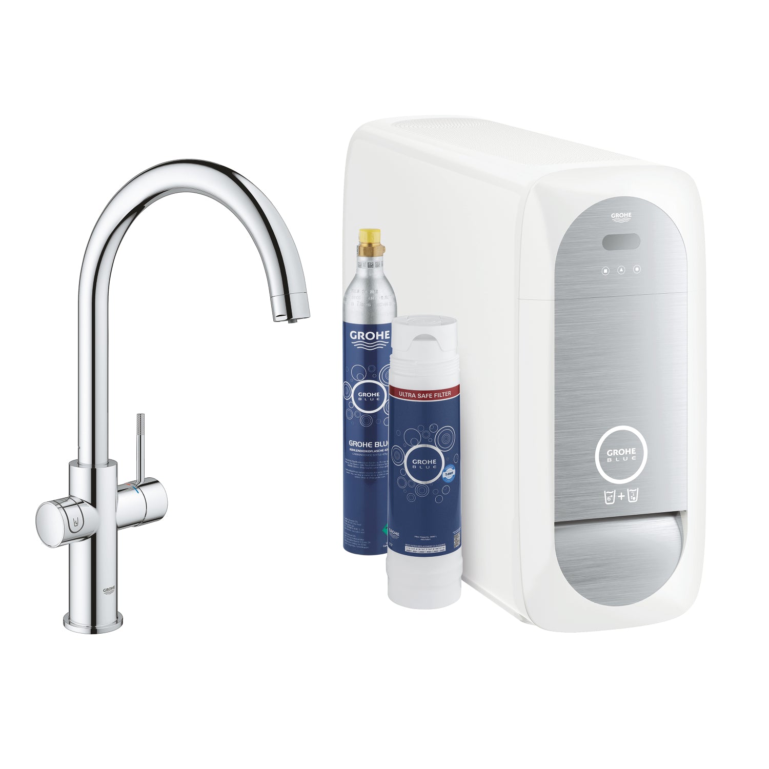 Grohe Blue Home Arıtmalı İçme Suyu ve Soda Yapan Eviye Bataryası - alternatif görünüm - GROHE 31545001
