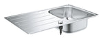 Grohe K200 Damlalıklı Tek Gözlü Eviye, Paslanmaz Çelik - GROHE 31552SD1