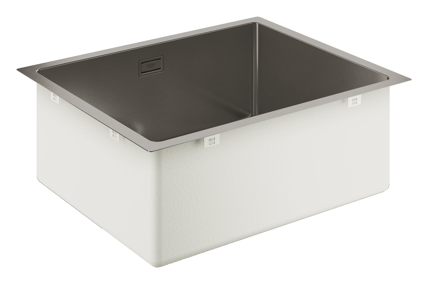 Grohe K700U Tek Gözlü Eviye, Fırçalı Sert Grafit (55x45 cm) - GROHE 31574AL1