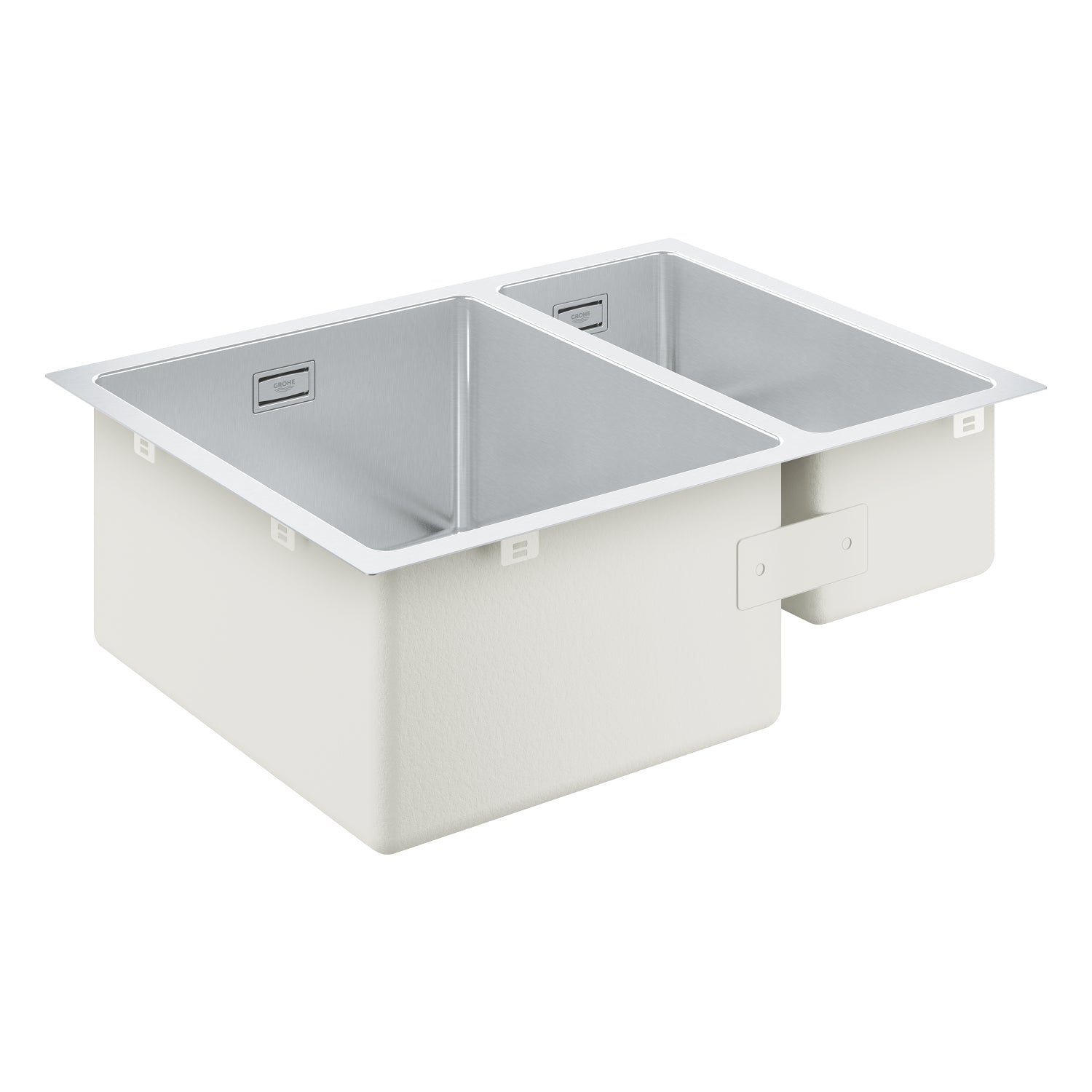 Grohe K700U 1,5 Gözlü Eviye, Paslanmaz Çelik (60x45 cm - Sol Hazneli) - alternatif görünüm - GROHE 31577SD1