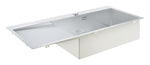 Grohe K1000 Damlalıklı Tek Gözlü Eviye, Paslanmaz Çelik (Sol Damlalıklı, 116x52 cm) - GROHE 31582SD1