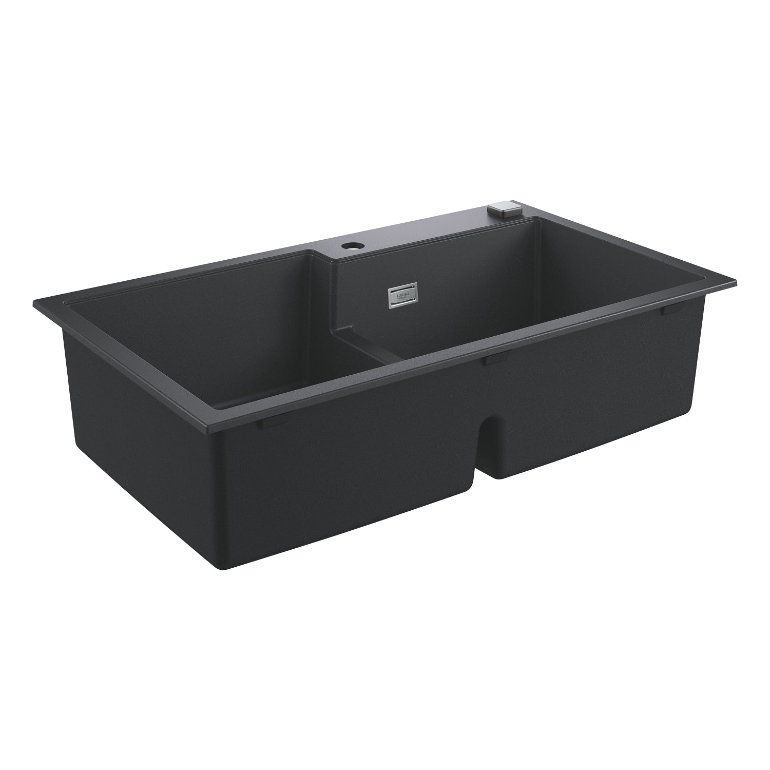 Grohe K500 Kompozit 1,5 Gözlü Eviye, Granit Siyah - alternatif görünüm - GROHE 31649AP0