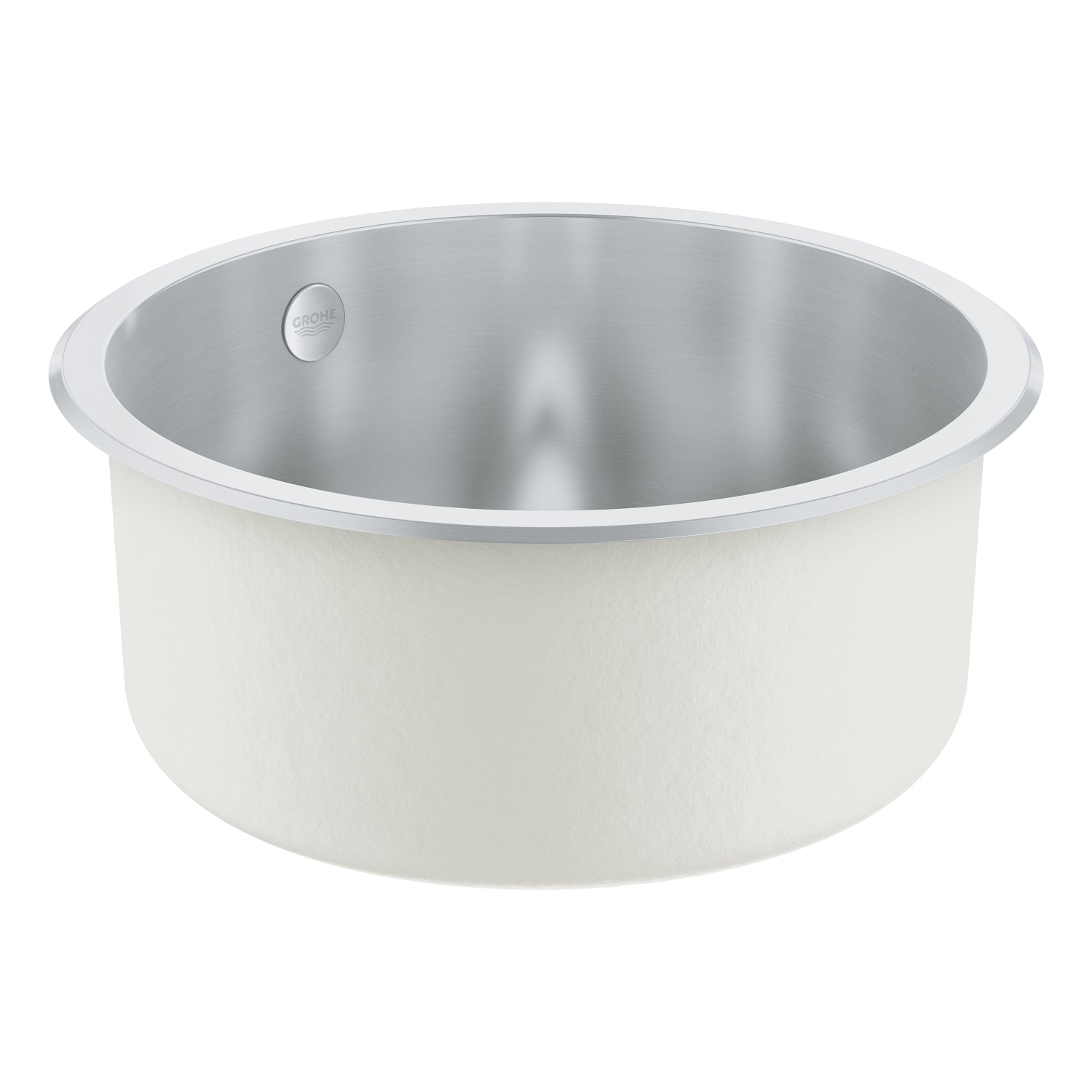 Grohe K200 Tek Gözlü Eviye, Paslanmaz Çelik (44 cm) - alternatif görünüm - GROHE 31720SD0