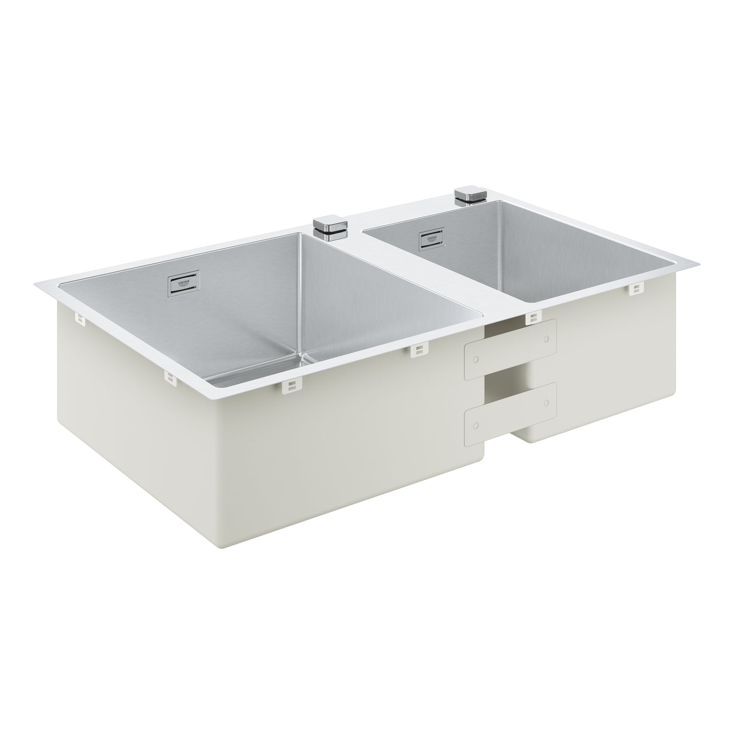 Grohe K700 1,5 Gözlü Eviye, Paslanmaz Çelik (86x50 cm) - alternatif görünüm - GROHE 31855SD0