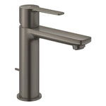 Grohe Lineare Sifon Kumandalı Lavabo Bataryası, Fırçalı Sert Grafit - alternatif görünüm - GROHE 32114AL1