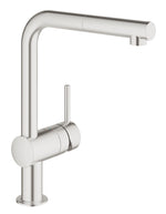 Grohe Minta Eviye Bataryası, Paslanmaz Çelik - GROHE 32168DC0