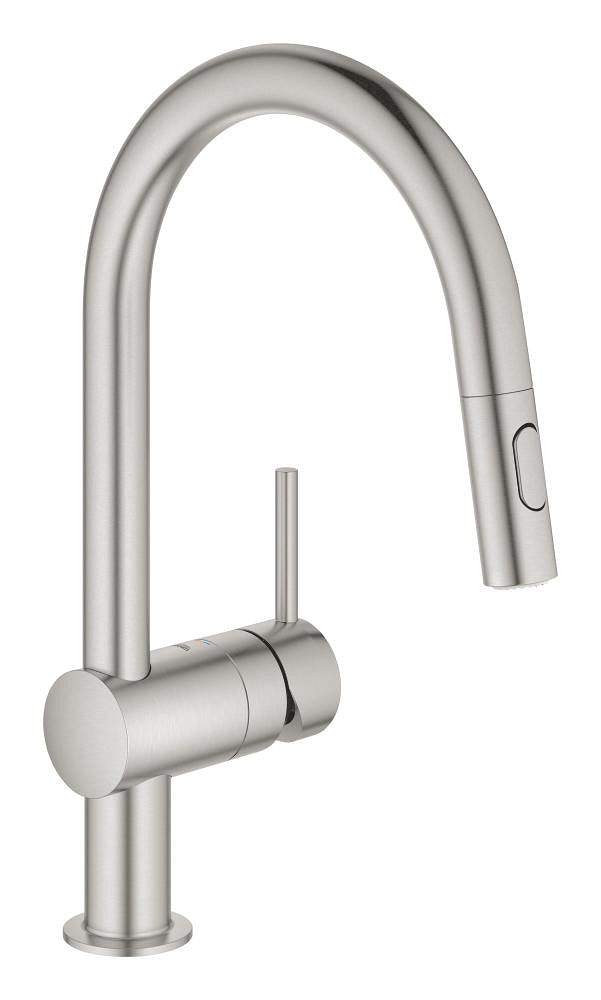 Grohe Minta Spiralli Eviye Bataryası, Paslanmaz Çelik - GROHE 32321DC2