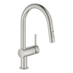 Grohe Minta Spiralli Eviye Bataryası, Paslanmaz Çelik - alternatif görünüm - GROHE 32321DC2