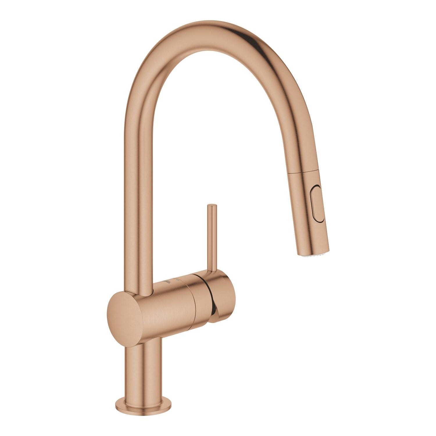 Grohe Minta Spiralli Eviye Bataryası, Fırçalı Bakır - alternatif görünüm - GROHE 32321DL2