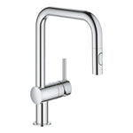Grohe Minta Spiralli Eviye Bataryası, Döner Borulu - alternatif görünüm - GROHE 32322002