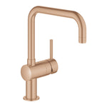 Grohe Minta Eviye Bataryası, Fırçalı Bakır - alternatif görünüm - GROHE 32488DL0