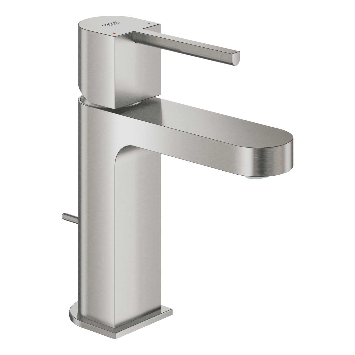 Grohe Plus Sifon Kumandalı Yüksek Lavabo Bataryası, Paslanmaz Çelik - alternatif görünüm - GROHE 32612DC3