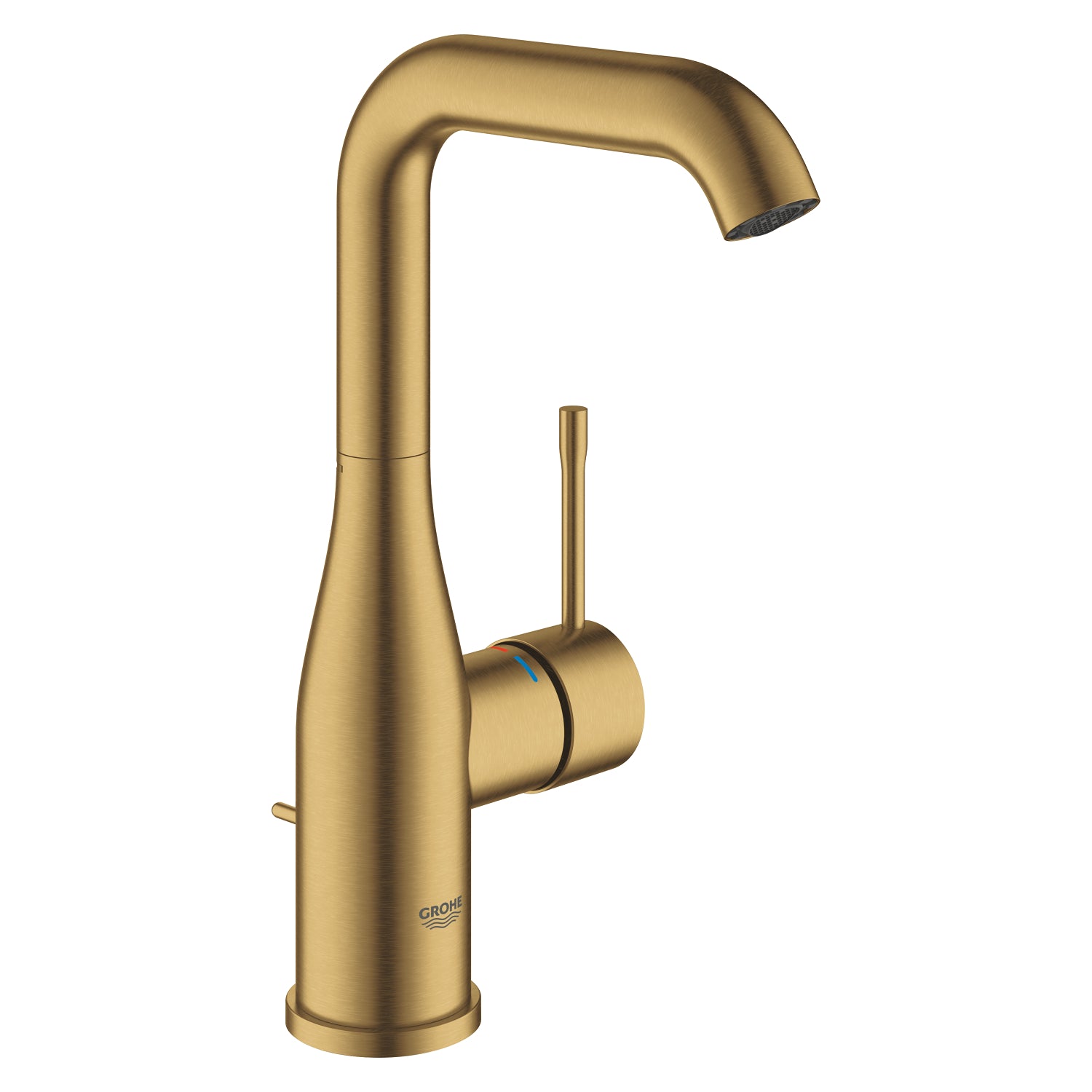 Grohe Essence New Yüksek Lavabo Bataryası, Fırçalı Altın - alternatif görünüm - GROHE 32628GN1