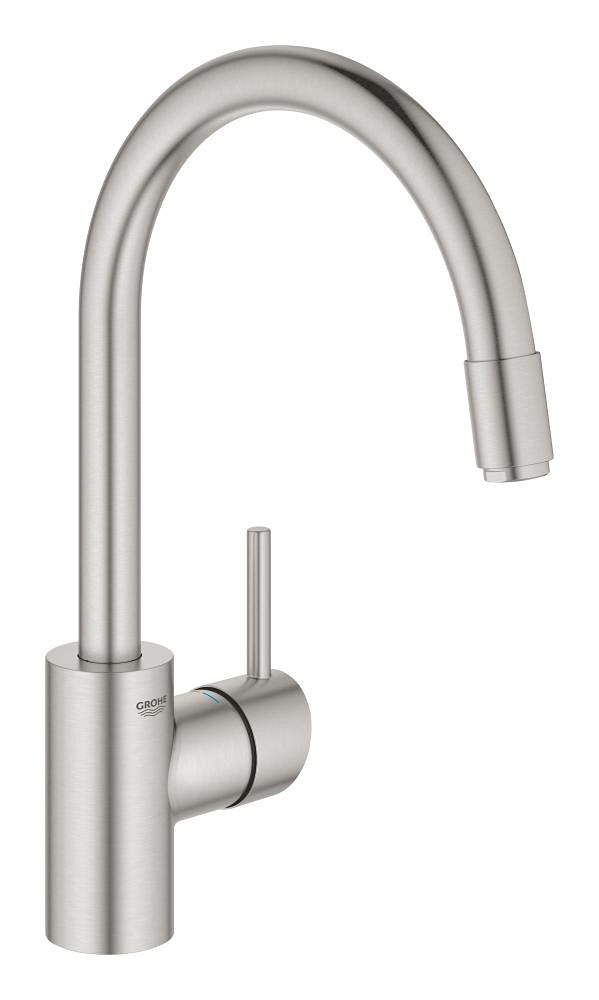 Grohe Concetto Eviye Bataryası, Paslanmaz Çelik - GROHE 32663DC3
