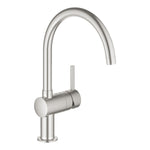 Grohe Minta Eviye Bataryası, Paslanmaz Çelik - alternatif görünüm - GROHE 32917DC0