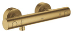 Grohe Grohtherm 1000 Cosmopolitan M Termostatik Duş Bataryası, Fırçalı Altın - GROHE 34065GN2