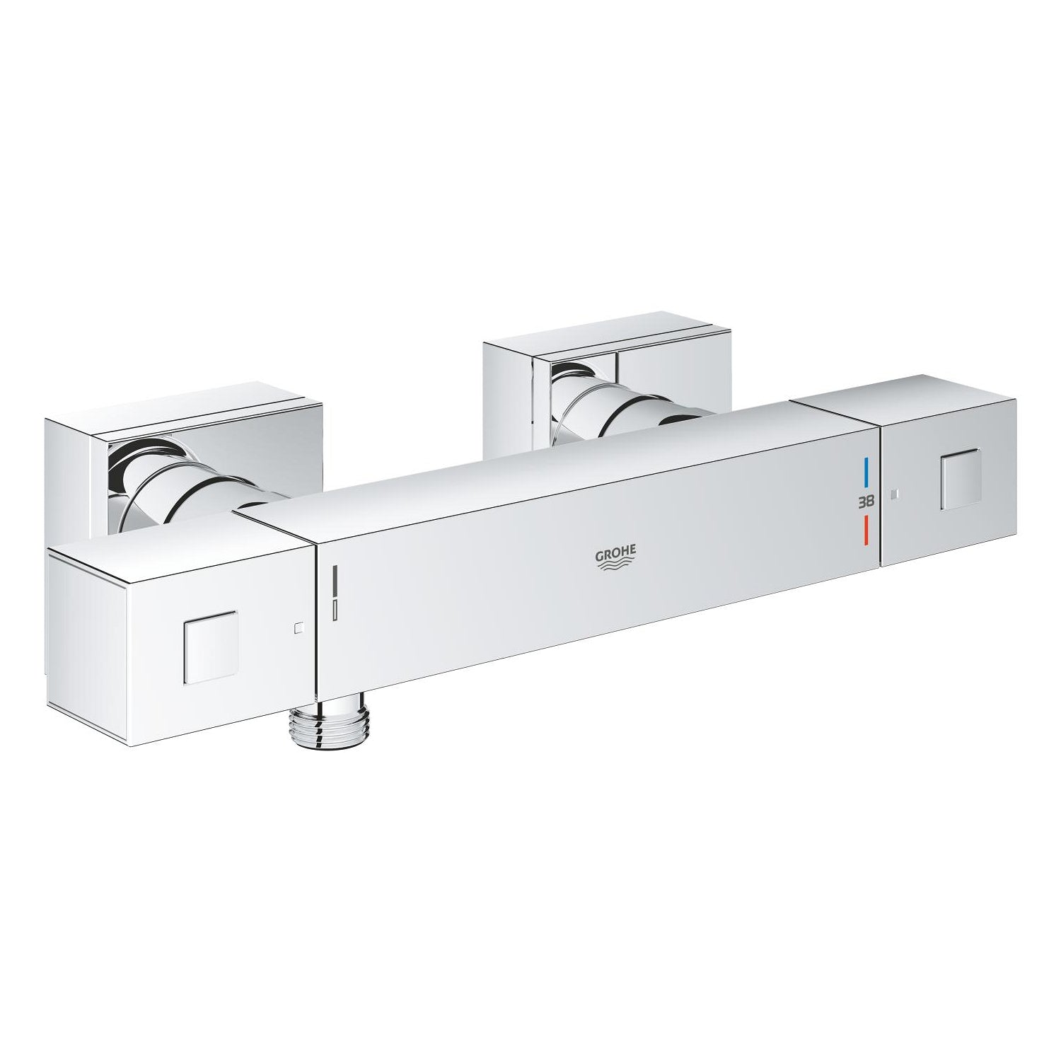 Grohe Grohtherm Cube Termostatik Duş Bataryası - alternatif görünüm - GROHE 34488000