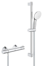 Grohe Grohtherm 800 Termostatik Duş Bataryası ve Sürgülü El Duşu Seti - GROHE 34565002