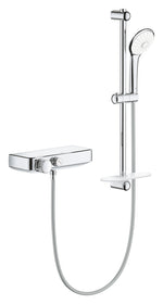 Grohe Grohtherm SmartControl Termostatik Duş Bataryası ve Sürgülü El Duş Takımı