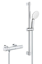 Grohe Grohtherm 800 Cosmopolitan Termostatik Duş Bataryası ve Sürgülü El Duşu Seti - GROHE 34768001