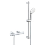 Grohe Grohtherm 800 Cosmopolitan Termostatik Duş Bataryası ve Sürgülü El Duşu Seti - alternatif görünüm - GROHE 34768001