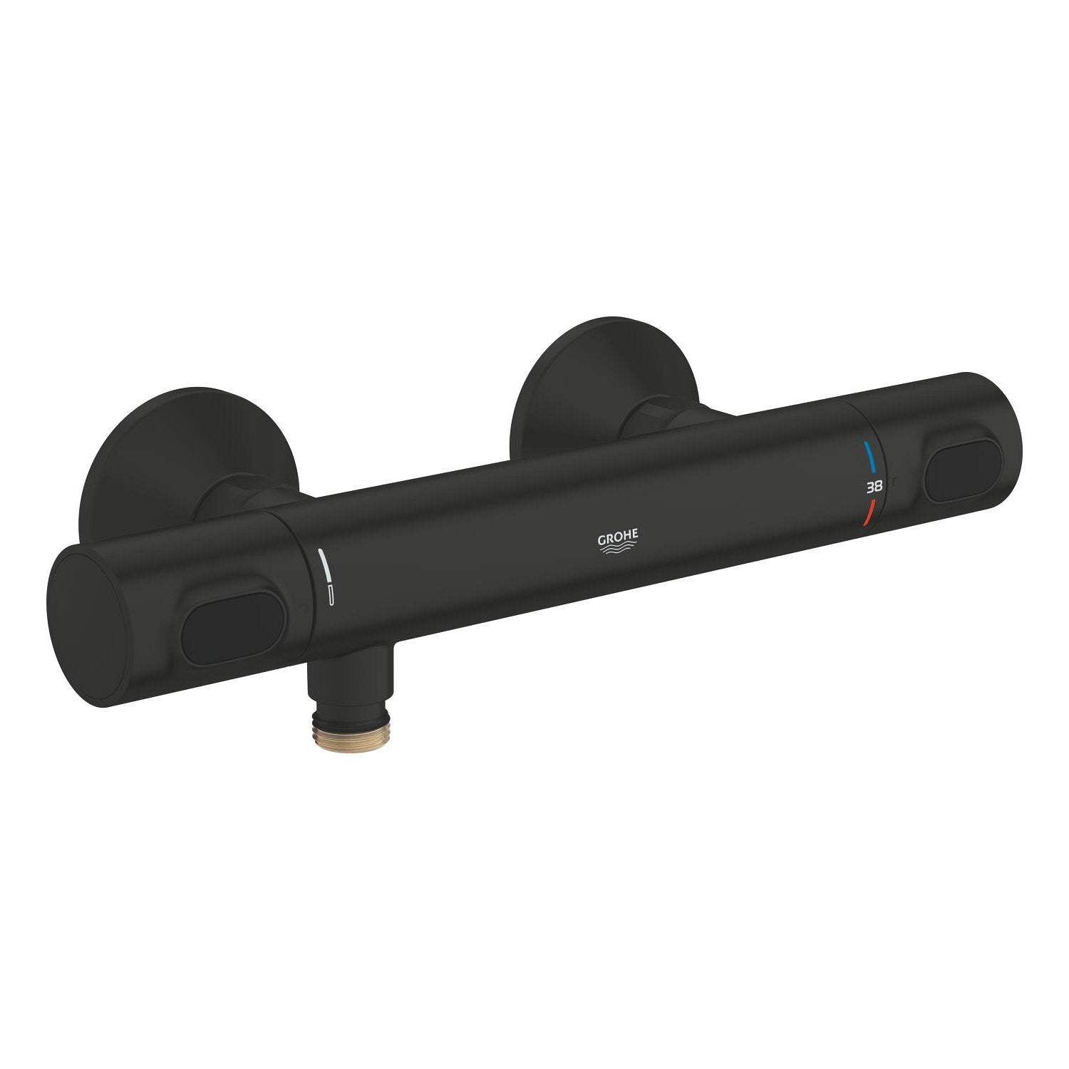 Grohe Grohtherm 500 Termostatik Duş Bataryası, Mat Siyah - alternatif görünüm - GROHE 347932430