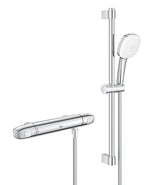 Grohe Grohtherm 1000 Termostatik Duş Bataryası ve Sürgülü El Duşu Seti - GROHE 34819005