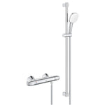 Grohe Grohtherm 1000 Termostatik Duş Bataryası ve Sürgülü El Duşu Seti - alternatif görünüm - GROHE 34824005