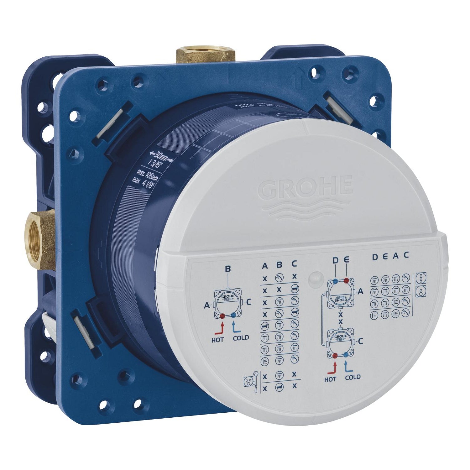 Grohe Rapido SmartBox Ankastre Banyo Bataryası İç Gövde - alternatif görünüm - GROHE 35604000