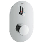 Grohe Eurosmart Cosmopolitan T Zaman Ayarlı Ankastre Duş Bataryası, Çift Su Girişli (Sıva Üstü Grubu) - alternatif görünüm - GROHE 36321000