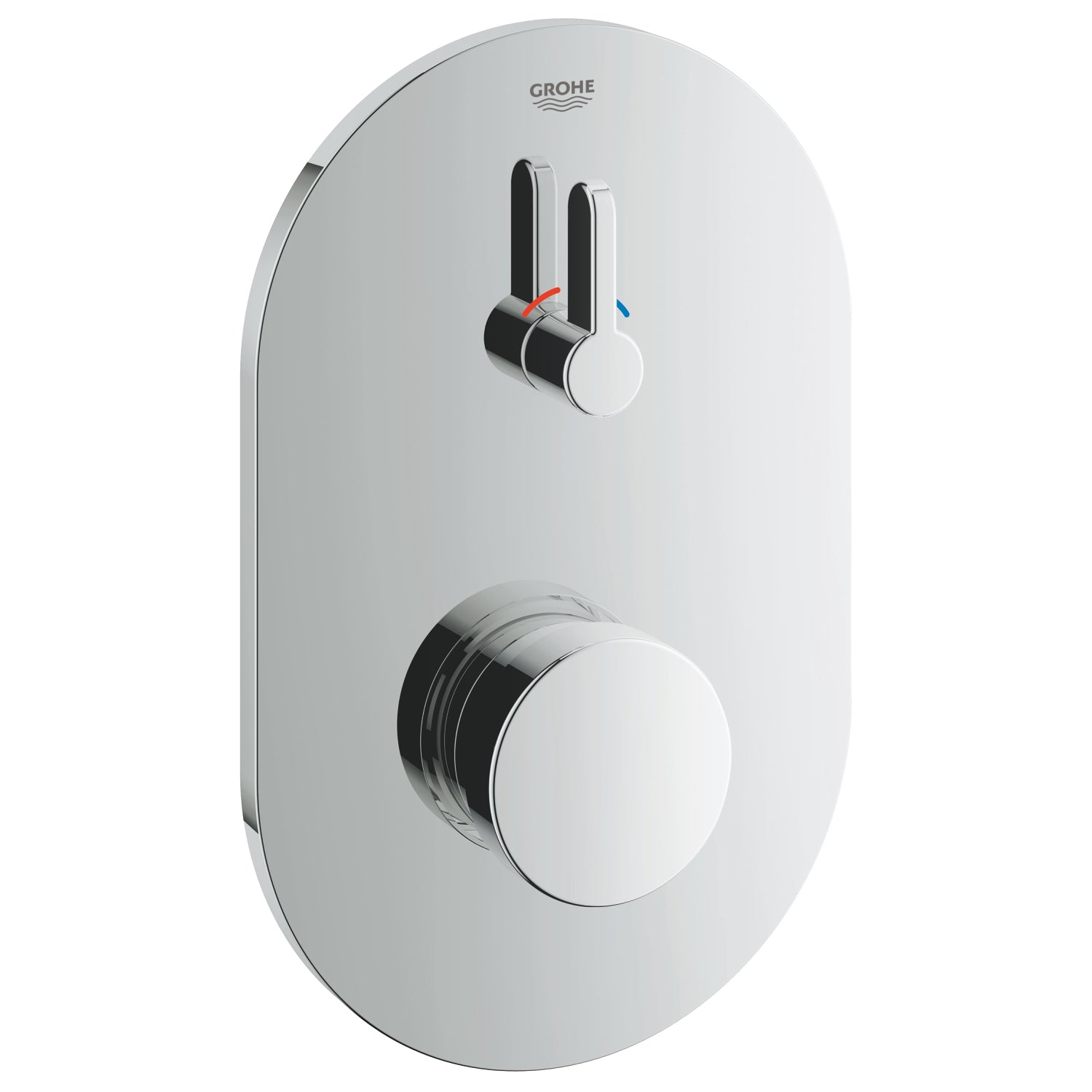 Grohe Eurosmart Cosmopolitan T Zaman Ayarlı Ankastre Duş Bataryası, Çift Su Girişli (Sıva Üstü Grubu) - alternatif görünüm - GROHE 36321000