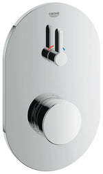 Grohe Eurosmart Cosmopolitan T Zaman Ayarlı Ankastre Duş Bataryası, Çift Su Girişli (Sıva Üstü Grubu) - GROHE 36321000