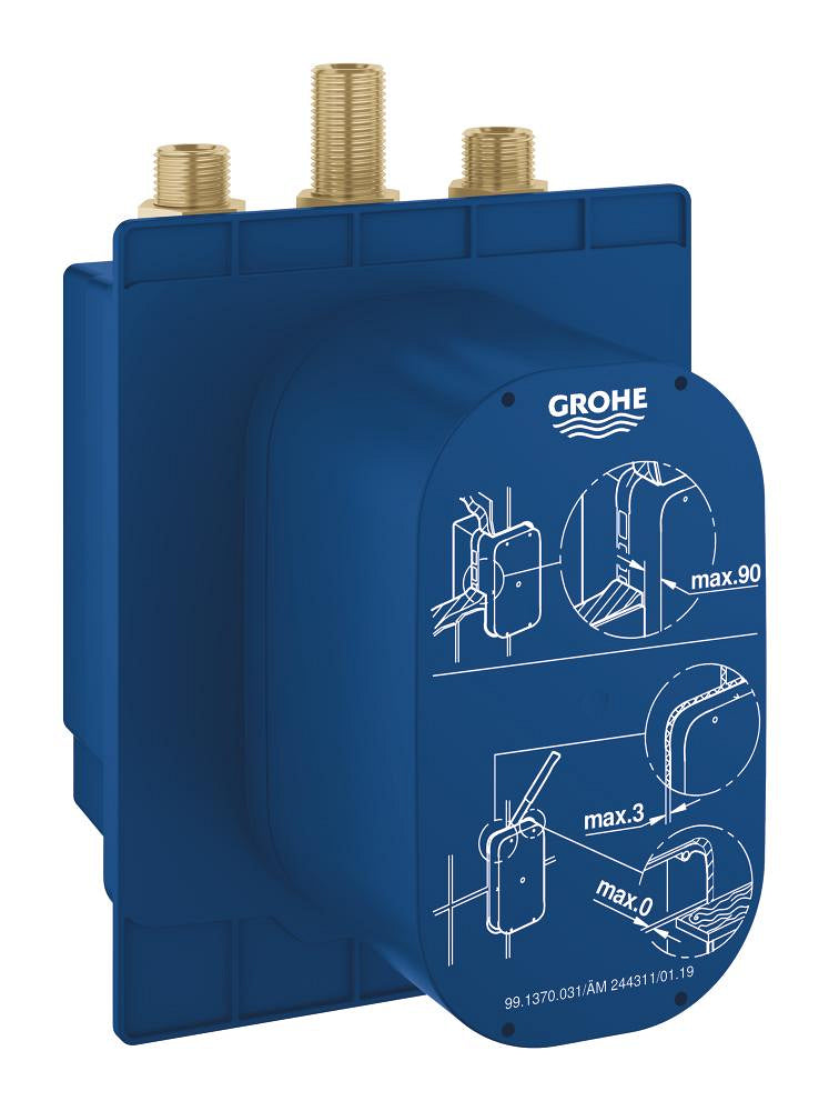 Grohe Eurosmart Cosmopolitan T Duvardan Ankastre Lavabo Bataryası Montaj Kutusu (Sıcak-Soğuk) - GROHE 36322001