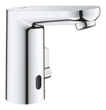 Grohe Eurosmart Cosmopolitan E Fotoselli Lavabo Bataryası (Çift Su Girişli, Pilli, Sıcak Soğuk Su Ayarlı) - GROHE 36327002