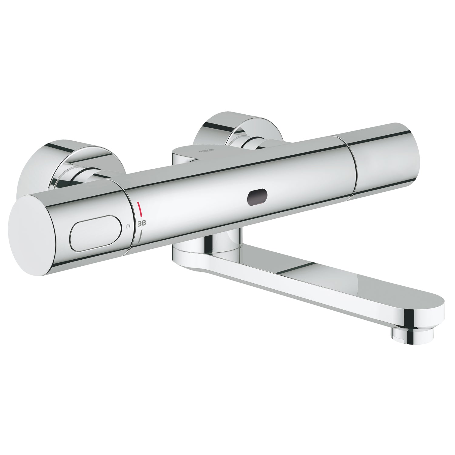 Grohe Eurosmart Cosmopolitan E Duvardan, Fotoselli ve Termostatik Sıcaklık Kontrollü Lavabo Bataryası - alternatif görünüm - GROHE 36333000